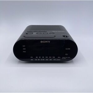 Sony Dream Machine ICF-C218 Black AM/FM Alarm Clock Radio Tested Working